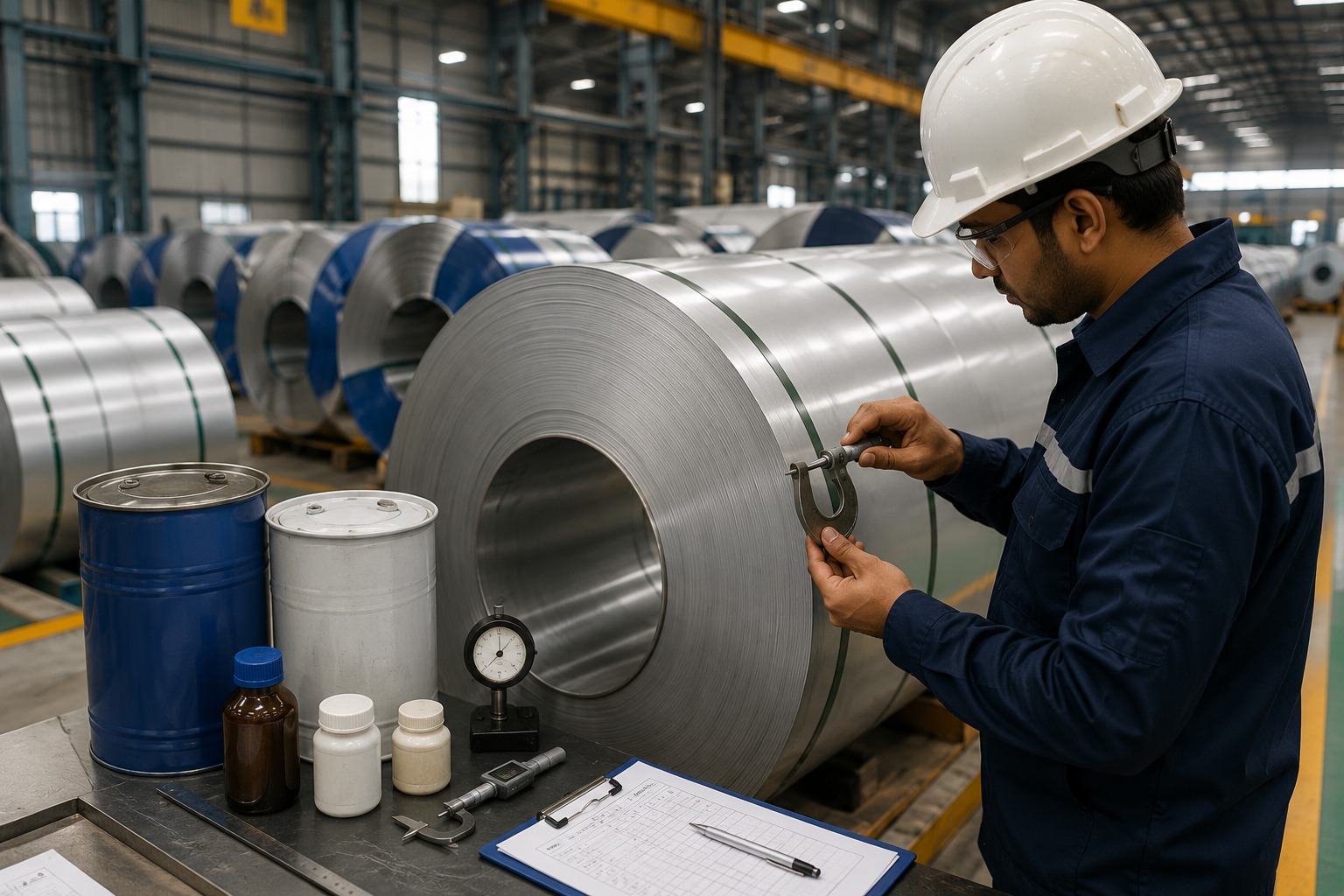 Raw Material Inspection Area